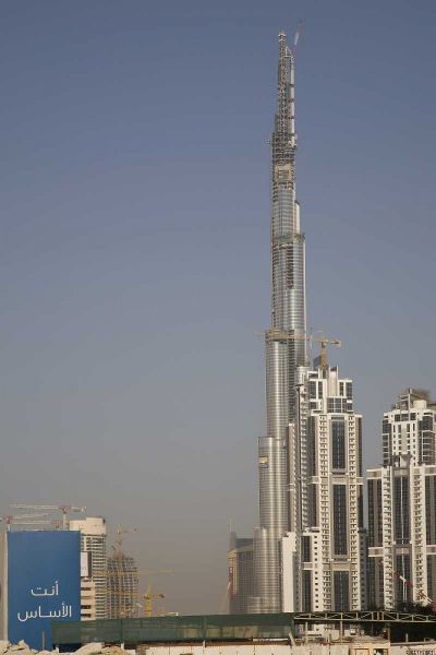 UAE, Dubai Modern architecture in a downtown